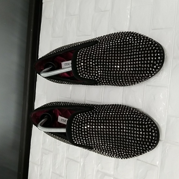 Steve Madden Other - Steve Madden Men's Caviar Rhinestone Loafers - Size 11